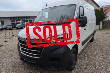 Renault Master Furgon L2H2 2.3 dCi 150 KM 2021 - 138 tys. km - bogate